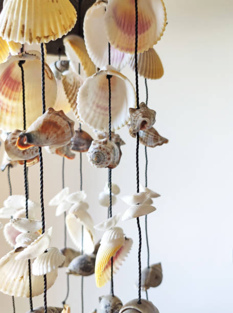 istock Nautical style hanging seashells decoration 1307924934