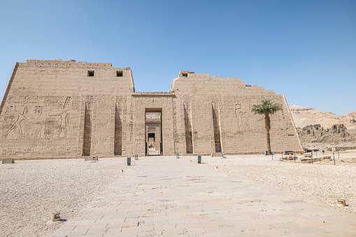 Daytime, sunlight. Luxor West bank, Egypt