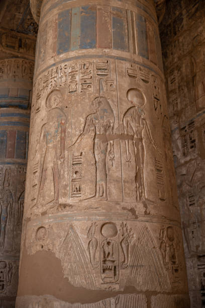 istock The columns of Medinet Habu temple 1307926535