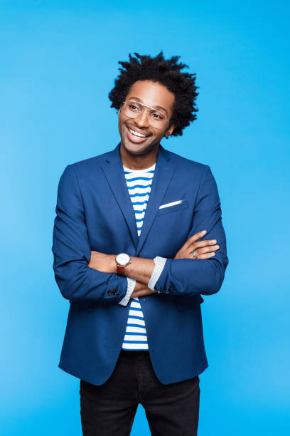 istock Portait of cheerful man 1307933109