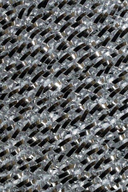 istock gray washing-up wire with visual details. background 1307934380