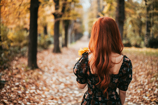 Beautiful woman outdoors