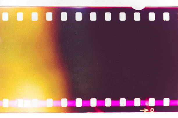 istock Abstract film light leak 1307945974
