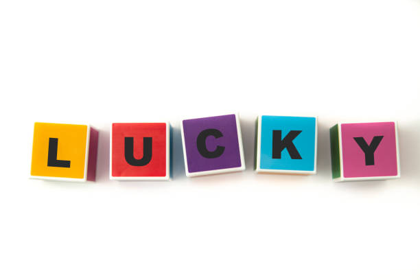 istock Lucky written on toy blocks 1307948517