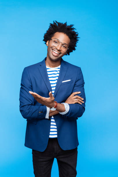 istock Portait of cheerful man 1307956351