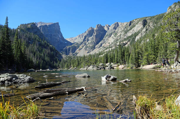 istock Hallett Peak on Dream Lake 1307962563