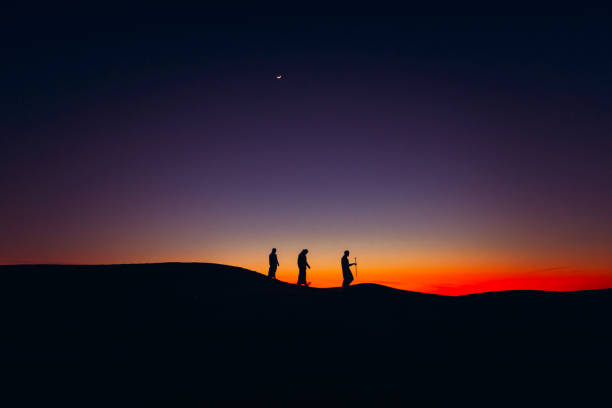 istock Arab men following their leader 1307962717