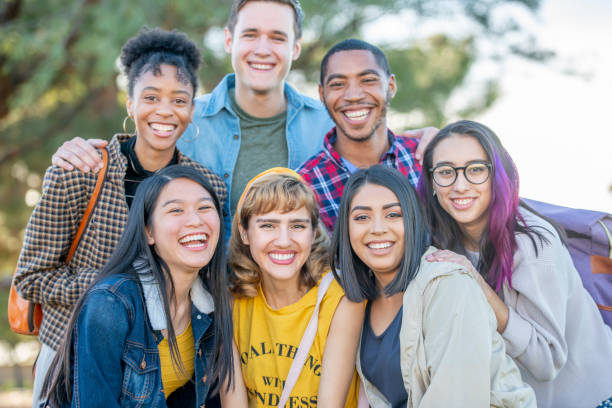 istock Multi Ethnic Group of Young University Students 1307981626