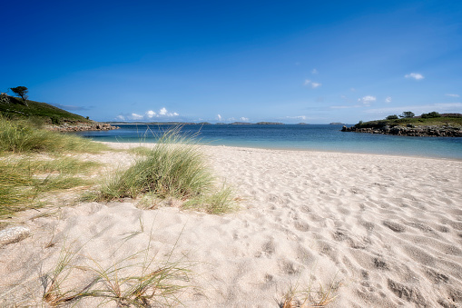 Pelistry beach on St Mary's Isles of Scilly