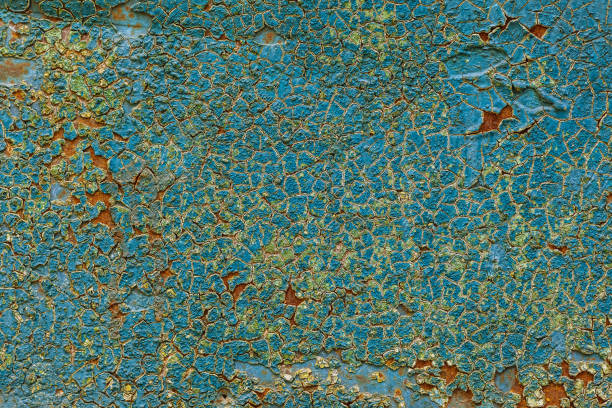 istock Old painted wall background texture. background of rusty wall 1307995448