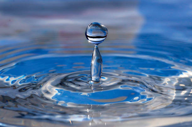 istock Close-up of a water droplet 1307995999