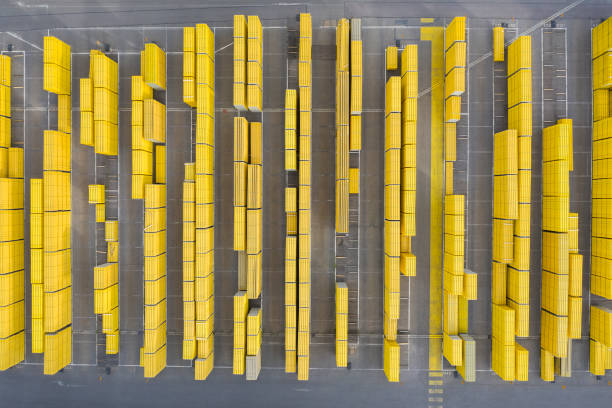 istock Aerial View of Construction Materials 1307999931