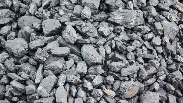 Dark coal for background, template, close up Natural hard coal texture for background. Coal industry. Template, top view, close up. hard bituminous coal stock pictures, royalty-free photos & images