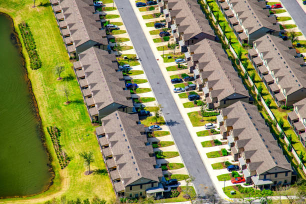 istock High Density Suburban Townhome Aerial 1308030897