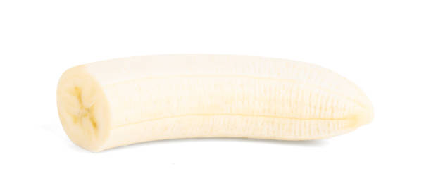 istock Slices of Banana fruit Isolated on a white background. 1308032533
