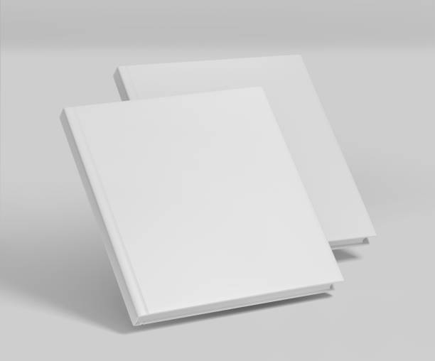 istock White Square Hard Cover Book Mockup,Blank Magazine, Book, Booklet, Brochure, 3D Rendered on light background 1308042127
