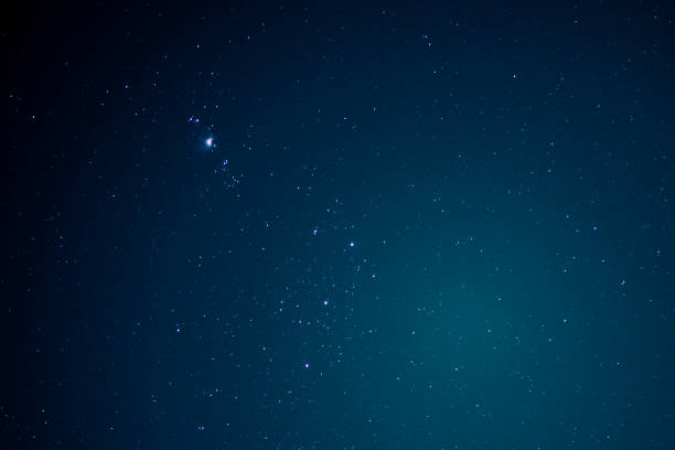 istock Orions belt closeup in the Milkyway 1308054165