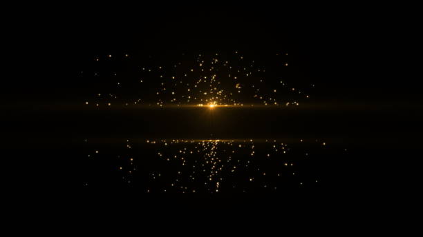 istock Award golden particles text frame overlay isolated on black backround. May be used single or as overlay in add or screen mode. 1308054190