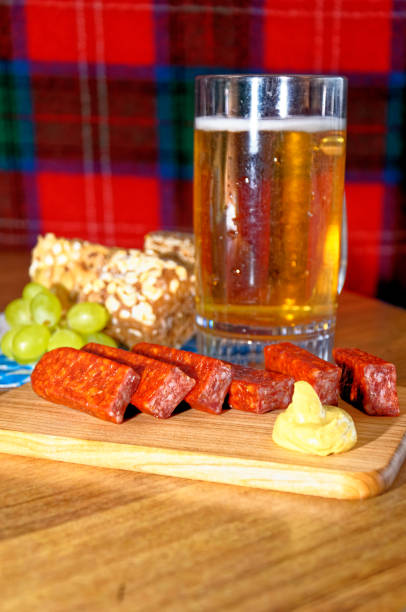 istock German cuisine - selection of german sausages 1308056306
