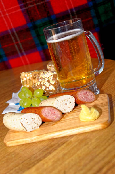 istock German cuisine - selection of german sausages 1308056311