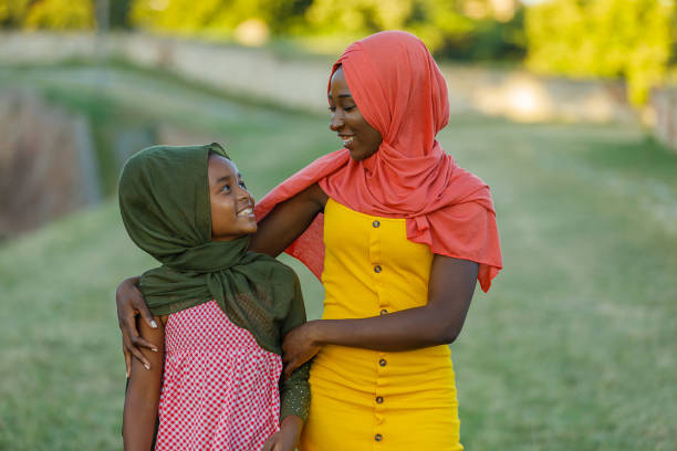 istock Loving Emotions Between Muslim Mother and Daughter. 1308059345