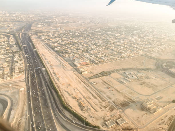istock aerial view of developing Dubai city 1308060943