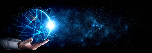 istock Global network connection covering earth with link of innovative perception 1308061007