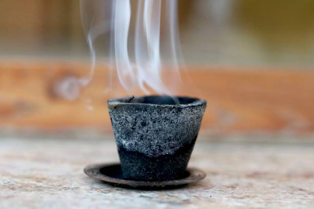 istock Dhoop wooden stick 1308063303