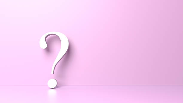 istock White question mark on pink background with empty copy space on right side, FAQ Concept 1308063425