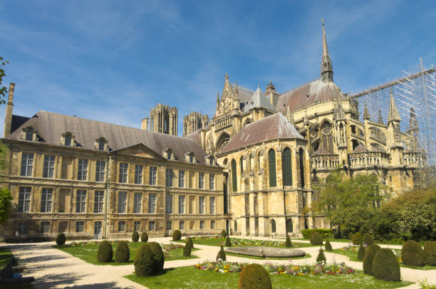 istock Reims cathedral, France 1308064368