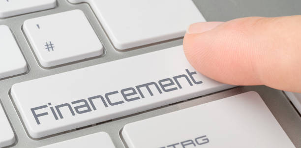 istock A keyboard with a labeled button - Financing in french - Financement 1308067892