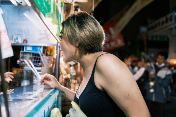 istock Night market in Taiwan 1308078308