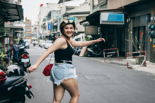 istock Asian woman-free style 1308078602