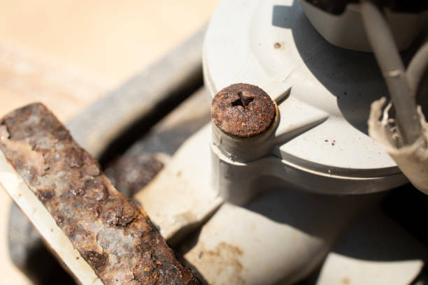 istock screw rust old machinery metal factory 1308080885