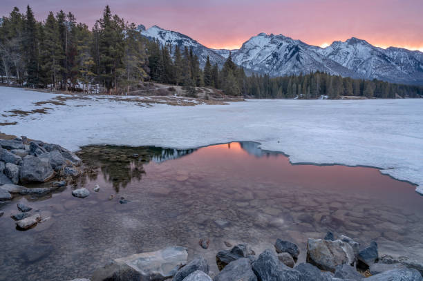 istock Sunrise at Johnson Lake 1308081391