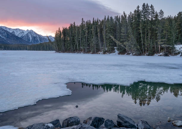 istock Sunrise at Johnson Lake 1308081523