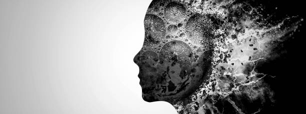 istock 3D illustration of an abstract person's profile 1308084454