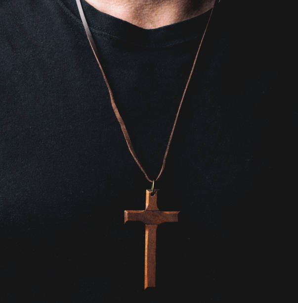 istock Christian Cross Pendant 1308090772
