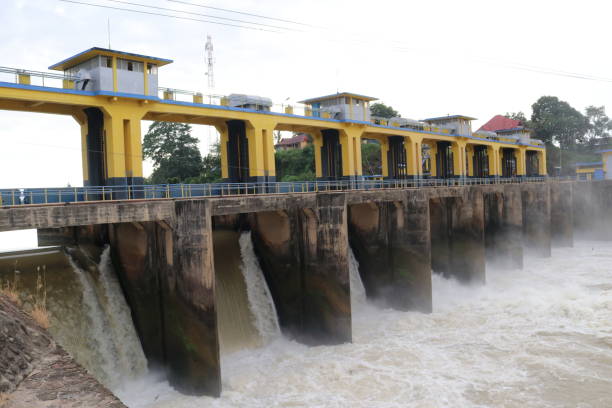 istock Pinrang dam in the morning 1308092808