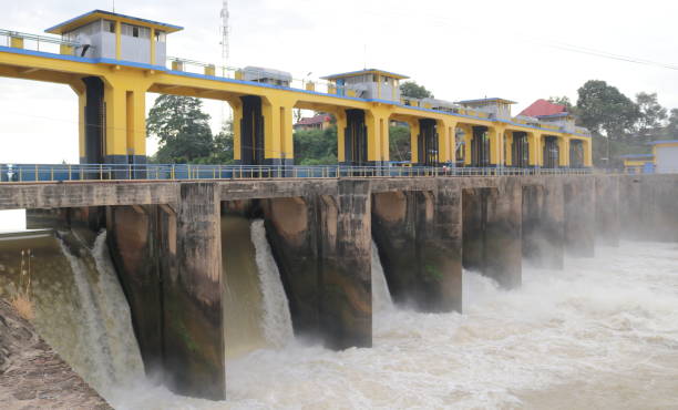 istock Pinrang Fort dam in the morning 1308092916