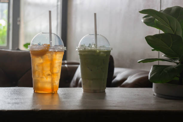 istock Iced glass of tea drinks 1308103522