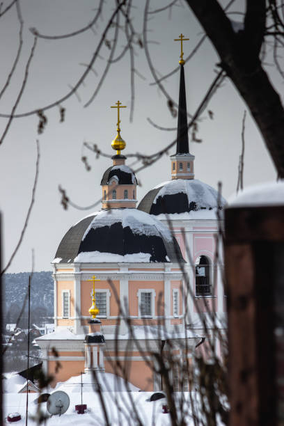istock Orthodox church in Russia 1308104364