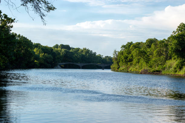 istock Peaceful waters makes a serene scene in Kansas 1308109901
