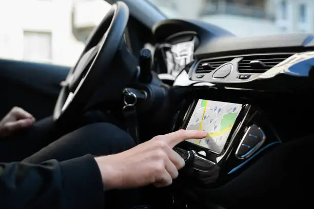 Photo of Using Car GPS Navigation