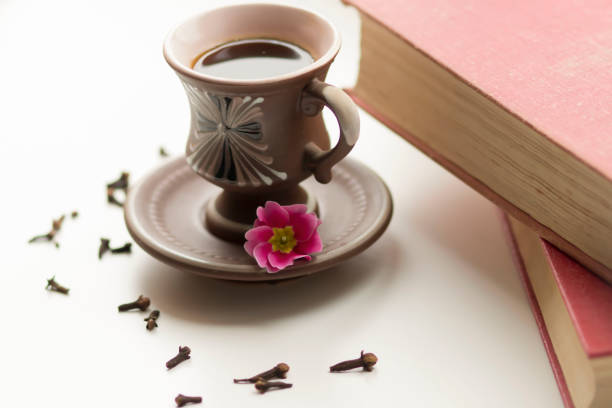 istock There is a beautiful coffee cup by the window. 1308111183