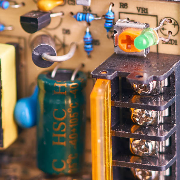 istock the board with radio components is on the table 1308118301