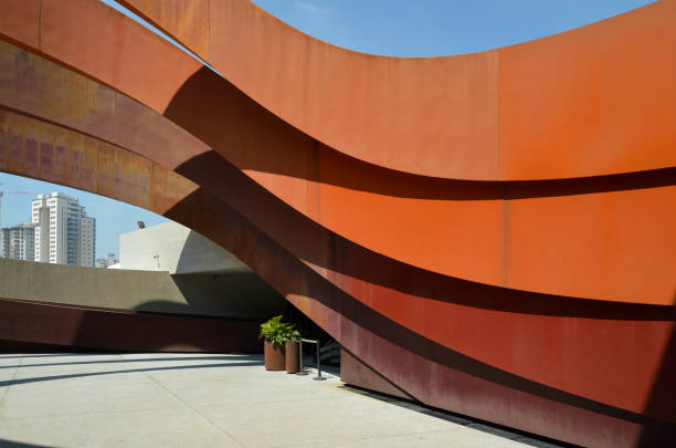 Holon, Israel , May 10 , 2018 - Design Museum Holon is the first museum in Israel dedicated to design. The building of the museum was planned and designed by Israeli architect and industrial designer Ron Arad in collaboration with Bruno Asa.The museum was inaugurated in January 2010 and opened to the public on 3 March 2010.