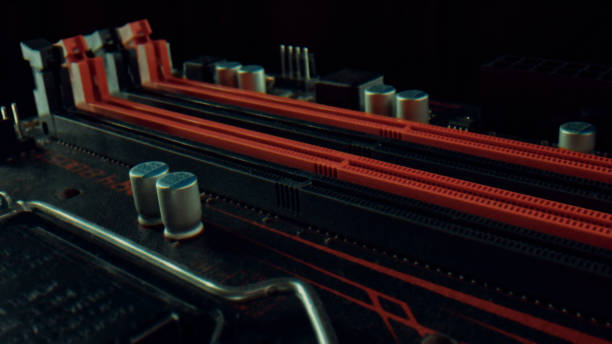 Slots on the motherboard