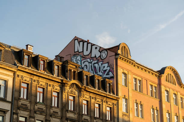                                front of a squat in berlin