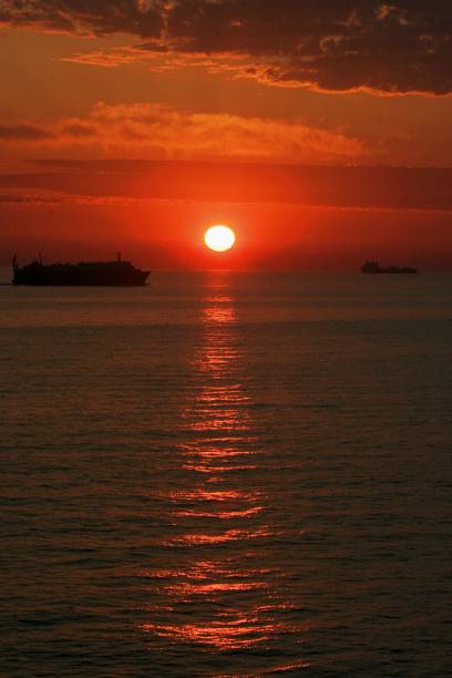 istock Sunrise over the ocean 1308137614